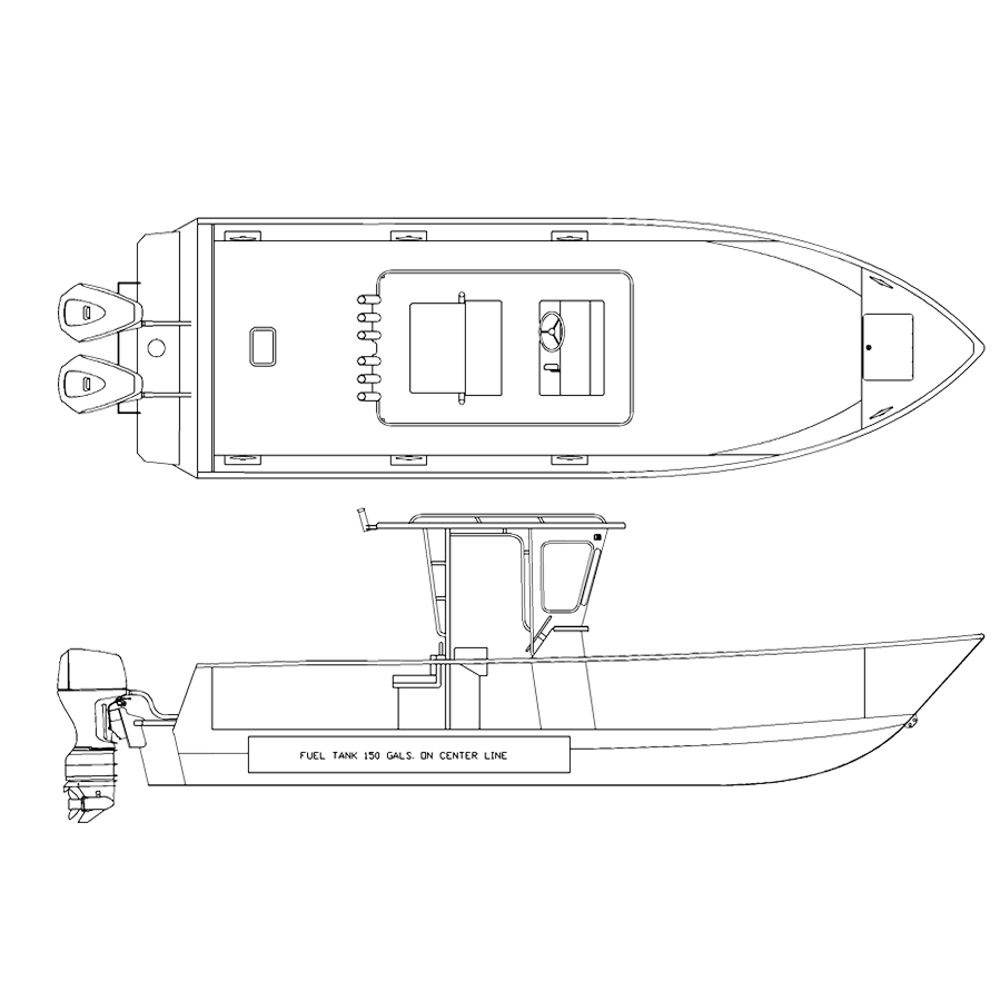 V2800 line drawing of the Hard Top